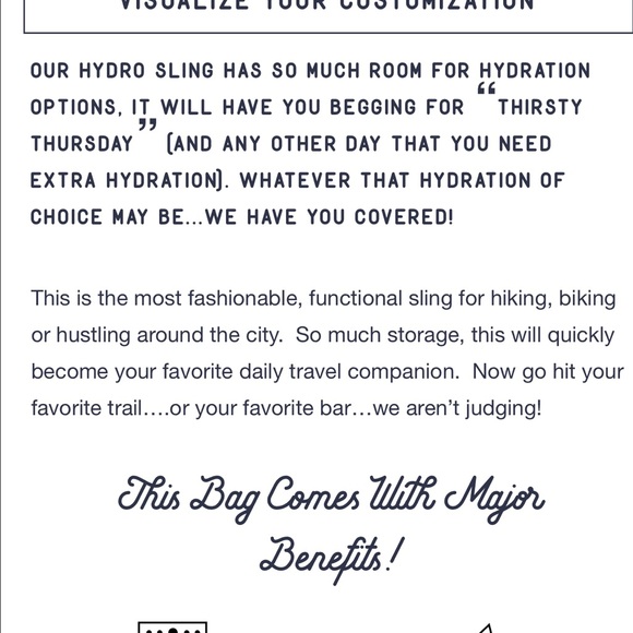 Oliver Thomas Hydro Sling NWT Black - Picture 5 of 6